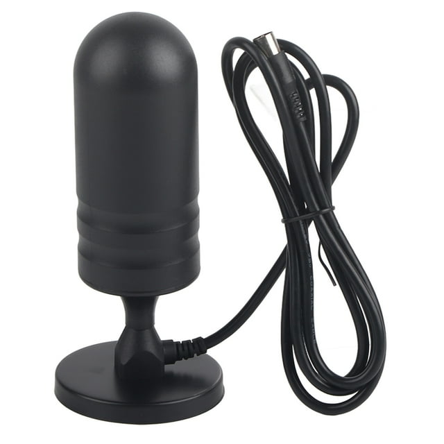 Antena de TV digital portátil para coche, base de 30 dBi, DTMB para interior y exterior, cable de 1,5 m