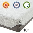thumbnail image 4 of Boyd Sleep Air Flow 10" Gel Memory Foam Mattress, Medium Firm, Adult, Twin with Zip-off Cover, 4 of 14