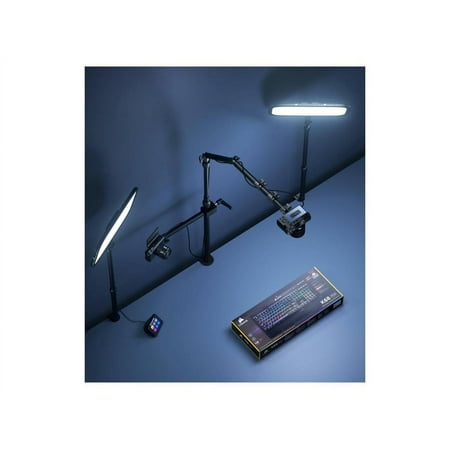 Elgato - Solid Arm - Attachable Solid Mounting Arm for Cameras, Lights, and Microphones. Works with Master Mount L
