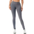 thumbnail image 4 of 2 Pack Women's High Waisted Buttery Soft Leggings Stretch Tummy Control Pants S-XXXL 28” Inseam, 4 of 5