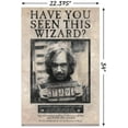 thumbnail image 3 of The Wizarding World: Harry Potter - Sirius Black Wanted Poster Wall Poster, 22.375" x 34", 3 of 3