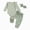 Light Green, variant on zuwimk Baby Girls Clothes Set Hollow Out Long Sleeve Romper Ripped Patchwork Jeans Infant Cute 3Pcs Outfits(6-12 Months,Light Purple)