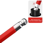 Allen Key Set L-Wrench Kit For Allen Screw 7PCS Long Arm Hex Key Set 1.5mm To 6mm Hexagon Spanner Hand Tools
