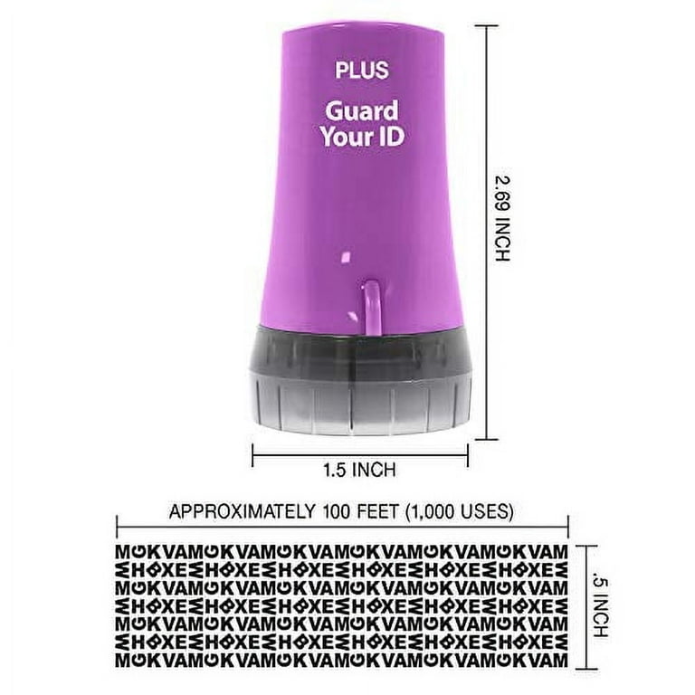 Guard Your ID WIDE Roller Identity Theft Prevention Security Stamp NAVY Blue Mask Out Private Information 38328 912c8c82 8e55 48b9 A98d 6739681046e9.6c2fe96671da4fa10e8598f4b9fb9385