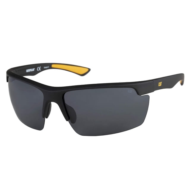 Lentes de sol Caterpillar Pickup polarizados rectangulares de 71 mm
