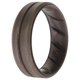 thumbnail image 1 of Anillo de boda de silicona BR Middle Line - Basic-Silver by ROQ para hombre - Anillo de 16 mm, 1 of 1