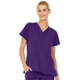 thumbnail image 5 of Medichic Mini Marilyn Eleanor V-Neck Scrub Top, 5 of 10