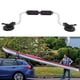 thumbnail image 3 of Portaequipajes de techo para kayak de servicio universal, canoa, barco, tabla de surf, soporte para coche, soporte para esquí, tabla d Plata Macarena Portador de kayak, 3 of 8