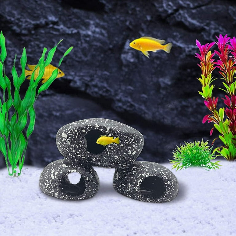 Fish Tank Decorations Aquarium Decorations Fish Tank Aquarium Decor Fish  Tank Floating Fish Tank Rocks Betta Fish Tank Decor - AliExpress