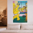 thumbnail image 6 of Simpsons Tapestry Wall Hanging Blanket Soft Tablecloth Wall Hanging Tapestries Home Decor Posters for Home Dormitory, 6 of 8