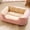 Pink, variant on Winter Cats Bed Dog Mat Beds Goods Pet Puppy Accessories Products Kitten Cushion Things Accessory Houses Habitats House Supplies