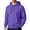 Purple#270806FF, variant on Zorvxlyn Mens Flannel Hoodie Dropp Shoulder Oversized Hooded Sweatshirts for Men Winter Flannel Streetwear Pullover Sweatshirts for Men with Pocket Pink XL