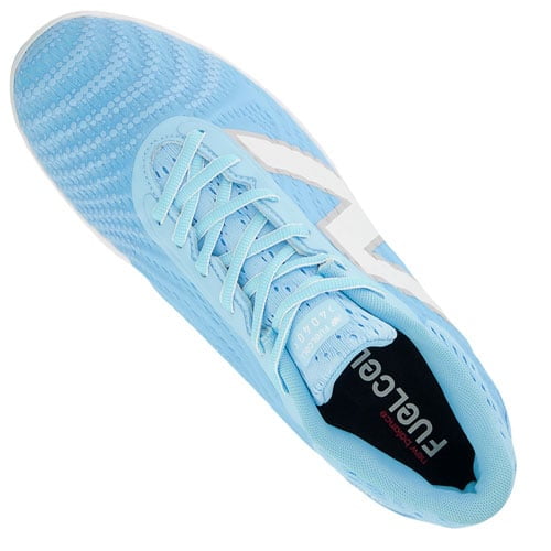 New Balance FuelCell PL4040v7 Low Molded Cleat - Team Sky Blue