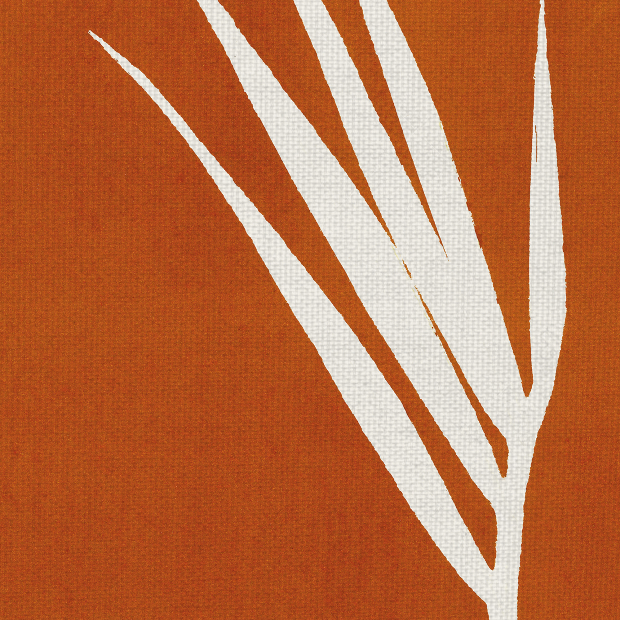 Masterpiece Art Gallery Bamboo Rust, Black, and Cream by Mary Margaret Briggs Canvas Art Print Set of 3 (11" x 14")