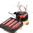 thumbnail image 4 of lionlar 2- Moteur Électrique Modèle Bricolage Assembler Kit École Physique Éducatif 5 Pièces, 4 of 9