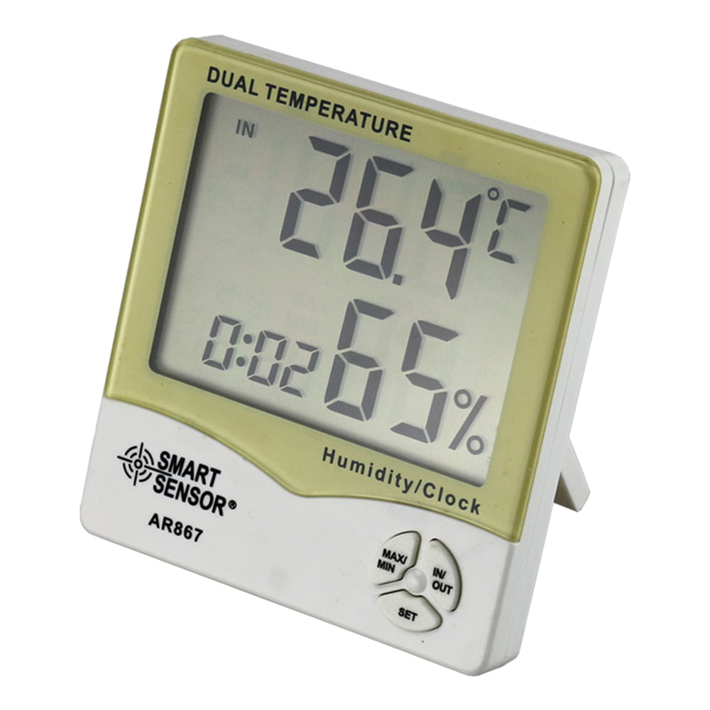 Details about   1-5X Digital LCD Thermometer Hygrometer Humidity Temperature Meter Indoor Tester 
