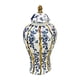 thumbnail image 1 of Bote de té de cerámica, lata de , tarro de jengibre, maceta de almacenamiento, florero para centro de mesa, oficina, gabinete de entrada de S, 1 of 8