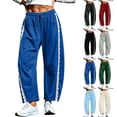 thumbnail image 2 of Oksale Lace Sweatpants for Women Trendy Petite Barrel Pants with Pockets Elastic Drawstring Waisted Sweat Pants 2026 Gray S, 2 of 10