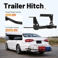 thumbnail image 4 of KOJEM Trailer Tow Hitch 2 Inch Receiver Compatible with 2005-2018 Volkswagen Jetta Sedan 2010-2014 Volkswagen Golf Wagon, 4 of 9