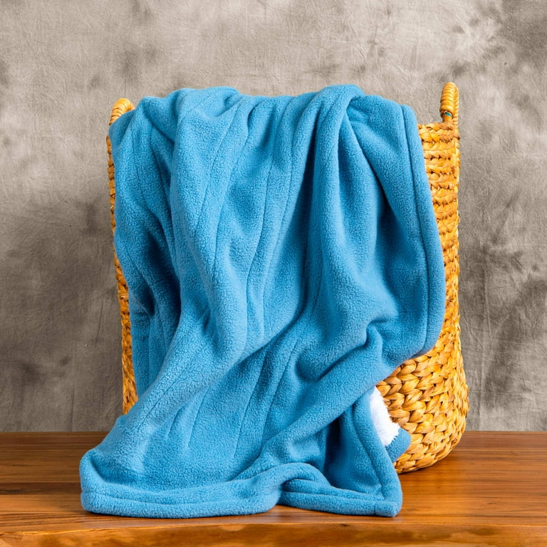 Serta Reversible Sherpa Fleece Heated Electric Throw Blanket 50 x 60