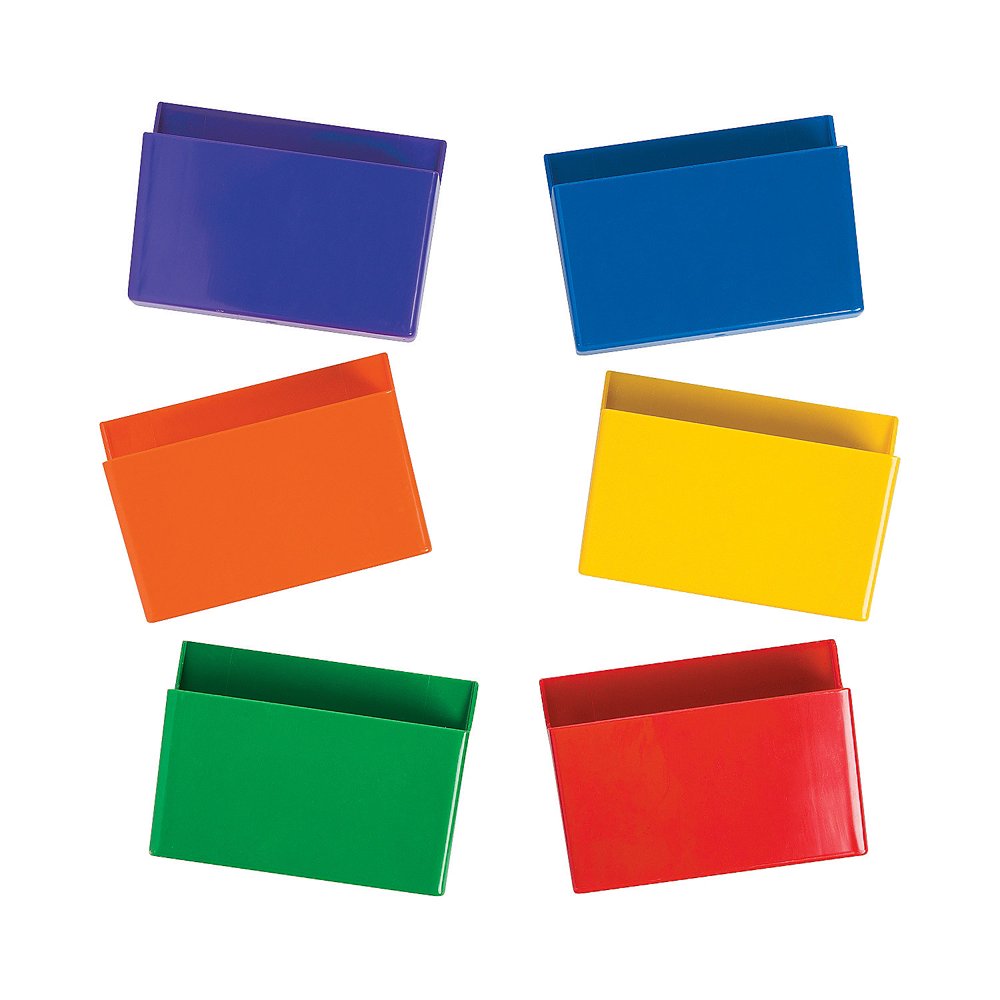 Storage Boxes Educational 6 Pieces