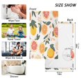 thumbnail image 6 of Yayeee 2 Pack Hand Towels for Bathroom 100% Cotton 16" x 28" Soft Absorbent Kitchen Towel, Orange Slices, 6 of 7