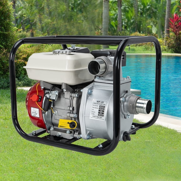 7.5HP 2 Inch Water Semi Trash Pump Gas-Power Water Irrigation Transfer Pump