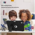 thumbnail image 4 of Funda CCMAO para iPad (A16) 11ª/10ª Generación (2025/2022), Funda para iPad 10ª Generación con Soporte y Porta Lápiz, Cubierta Protectora Híbrida de Tres Capas Resistente a Golpes para Mujer, Negra, 4 of 7