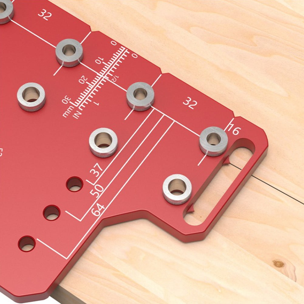 Shelf Pin Gauge Drilling Guide Template System Holes Jig Hinge Puncher Locator Type B