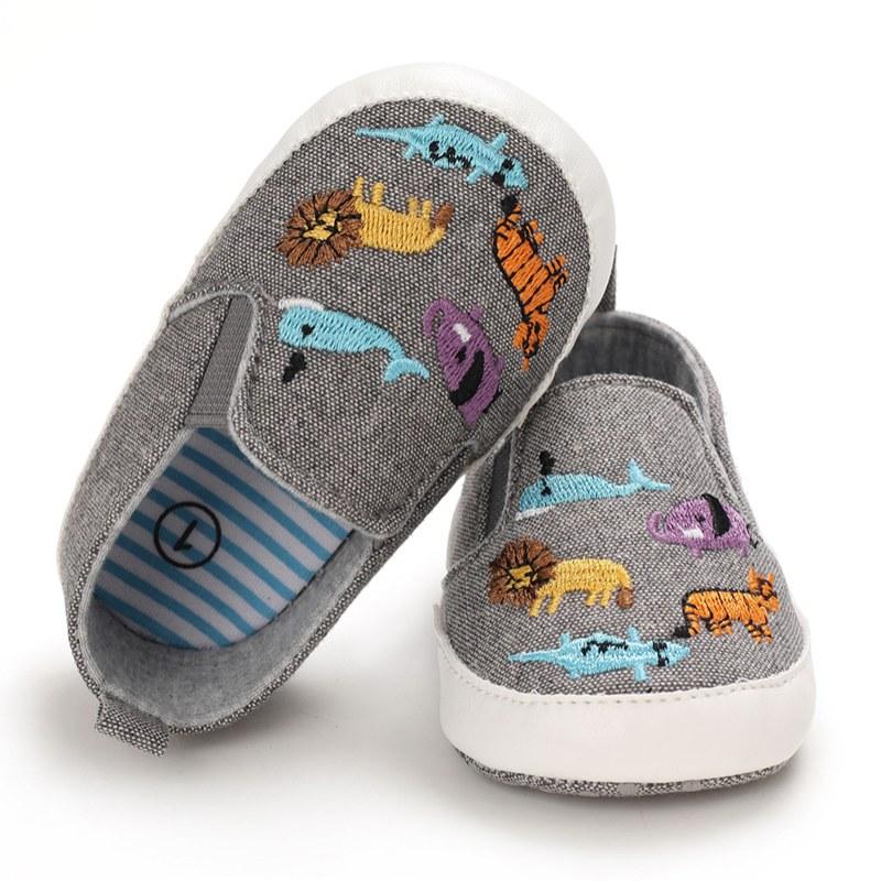 Baby Boy Print Slip-on Lazy Casual Toddler Shoes - image 5 of 6