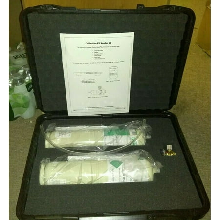 NEW MSA NUMBER 40 CALIBRATION KIT,FLOW CONTROL UN 1956 OXYGEN NITROGEN