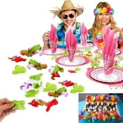 Dazzling Toys Luau Loose Flower Leis Flowers Hawaiian Party Decoration Crafts
