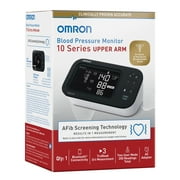 Omron 10 Series Upper Arm Blood Pressure Monitor and 9-In. to 17-In. Wide-Range D-Cuff Kit