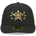 thumbnail image 2 of Men's New Era  Black Houston Astros 2024 Armed Forces Day Low Profile 59FIFTY Fitted Hat, 2 of 6