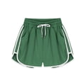 thumbnail image 3 of Rvasteizo Shorts for Women Solid Breathable Thin Running Fitness Pants, 3 of 5