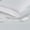 White/ Silver, variant on BNM Three-Line Embroidered Cotton Bed Sheet Set, Twin, White/Silver