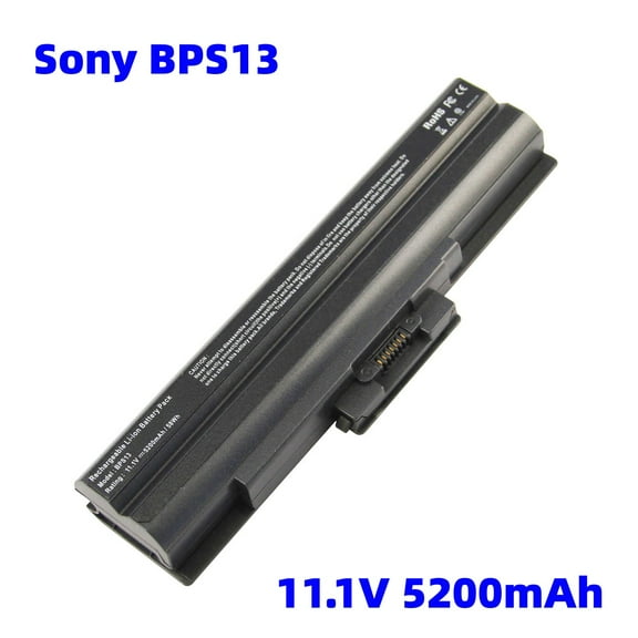 Battery 58WH Replacement for VGP-BPS13B VGP-BPS13A VGP-BPL13 VGP-BPS13 VGP-BPS13/B VGP-BPS13A/B VGP-BPS13A/Q VGP-BPS13A/R VGP-BPS13AB VGP-BPS13B/B VGP-BPS21