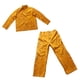 thumbnail image 3 of Camisa amarilla para soldadura eléctrica, ropa de protección, retardante de llama, Sharpla Capa protectora para soldar, 3 of 8
