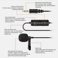 thumbnail image 4 of Dual Microphone 3.5mm Noise Reduction Live Microphone Video Recording Microphone, 4 of 8