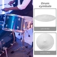 thumbnail image 4 of CATIEBYE Drum Cymbal 1Set Low Volume Crash Sound For Drummers Practice And Performance, 4 of 6