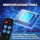 thumbnail image 4 of 7-button infrared remote control, compatible with TV set-top boxes, DVD, VCD, smart learning controller, 4 of 5