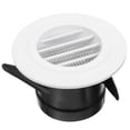 thumbnail image 1 of FRCOLOR vent cover White Plastic AC Vent Cover for RV with Fine Mesh and Shutter Design 4.5 Inches,4.33"X4.33"X2.68", 1 of 4