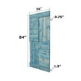 thumbnail image 3 of S Series 36in. X 84in. Worn Navy  Finished DIY Solid Wood Sliding Barn Door Slab-Hardware Track NOT Included, 3 of 5