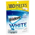 thumbnail image 2 of Trident White Peppermint Sugar Free Gum, Value Pack, 180 Pieces (1 Pack), 2 of 2