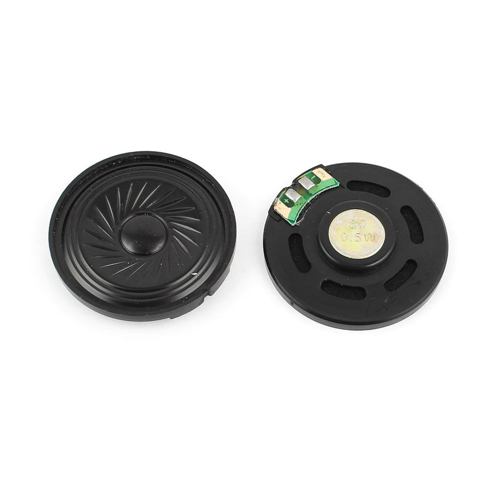 2Pcs 0.5W 8Ohm 40mm Inside Electronic Speakers Trumpet