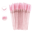 thumbnail image 4 of 100 Microbrush + 50 Cepillos Desechables Para Pestañas Cejas Rosa, 4 of 5