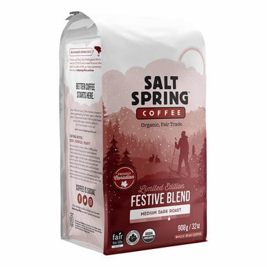 Salt Spring Coffee Festive Blend, 908 g