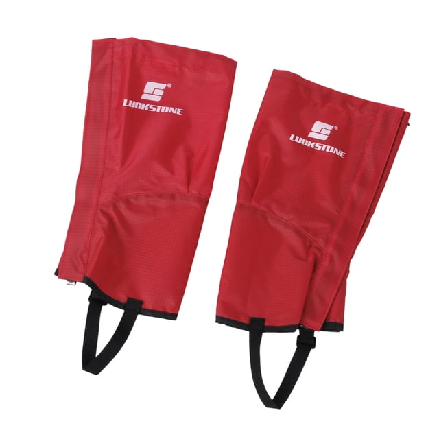 senderismo impermeable al aire libre senderismo pesca polainas nieve legging cubierta rojo Sunnimix Legging manga de la cubierta de la pierna