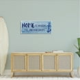 thumbnail image 2 of Stupell Industries Home Is Where Anchor Drops Nautical Beach Phrase Graphic Art Gallery Wrapped Canvas Print Wall Art, Design by Susan Jill, 2 of 7