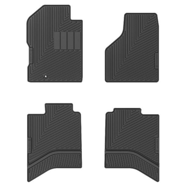 35678 Custom Fit AllWeather Floor Mats for 2004 Dodge Ram 1500 Quad Cab Front